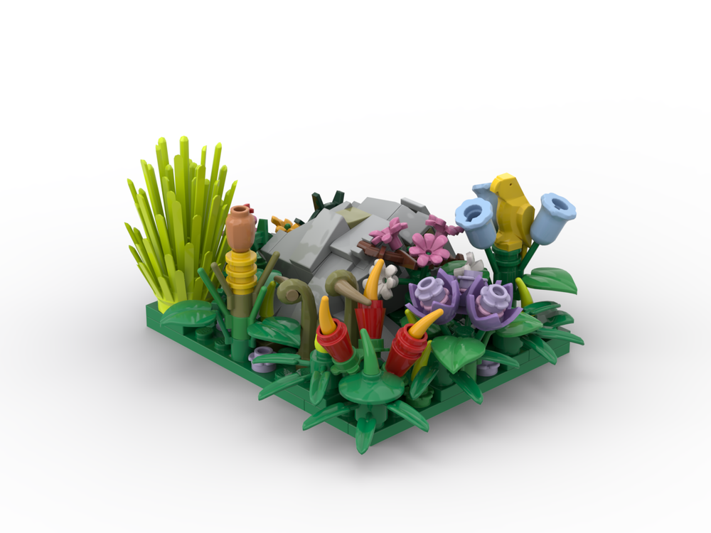 Lego 🌿 EMERALD ISLANDS ATOL – ROCKS & WILDFLOWERS