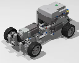 Small, fast RC car chassis