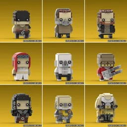 Mad Max: Fury Road Brickheadz Collection
