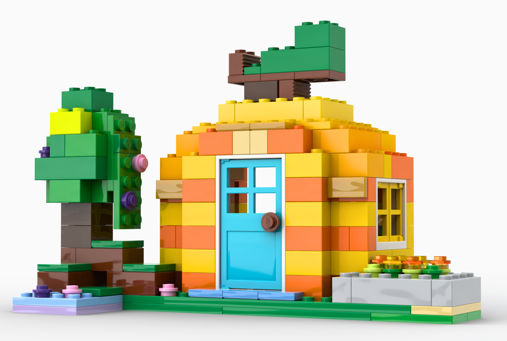 Lego 11717 Minecraft pumpkin farm
