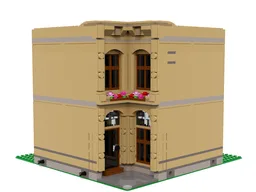 Inverted corner building - Pub