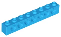 Technic Brick 1 x 8 [7 Pin Holes]