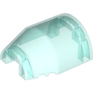 Aircraft Fuselage Curved Forward 6 x 7 x 2 2/3 Top / Trans-Light Blue