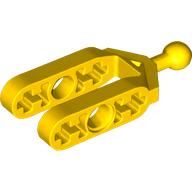 Lego Technic Steering Knuckle Arm with Ball Joint / Yellow