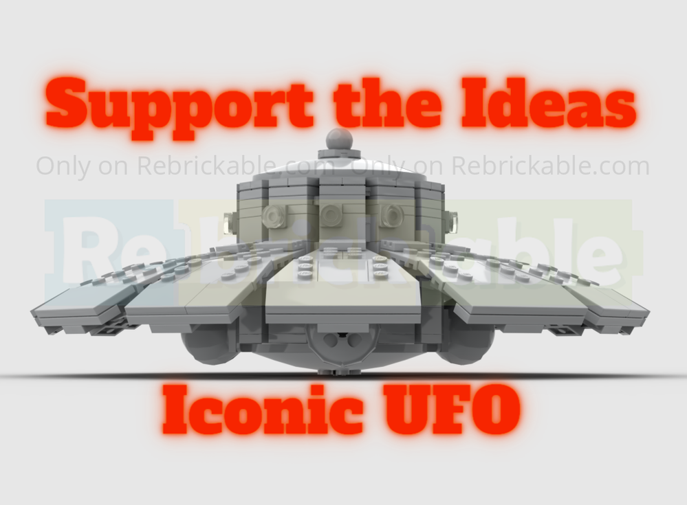 Lego Iconic UFO v2