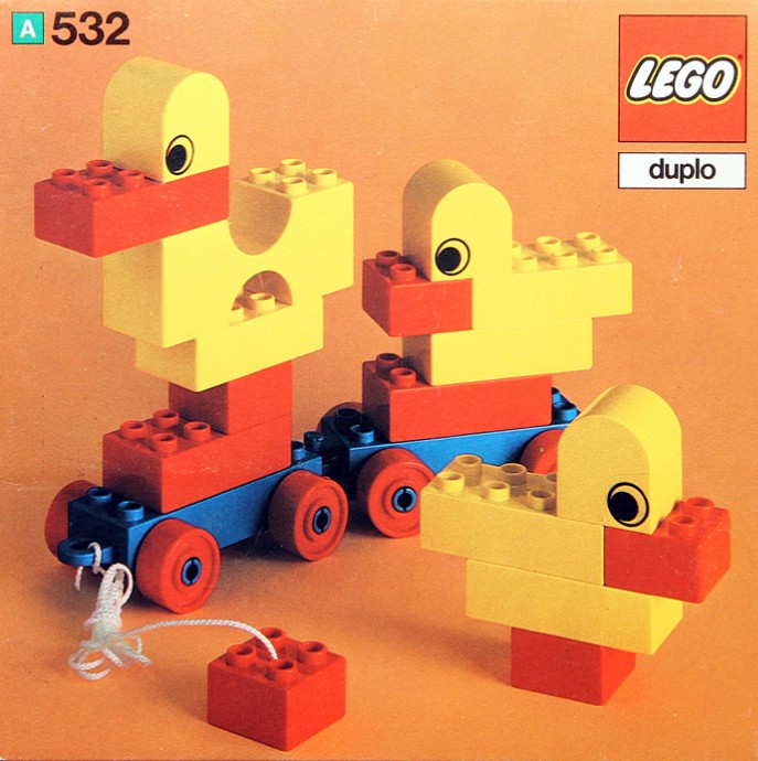 Lego Pull-Along Ducks