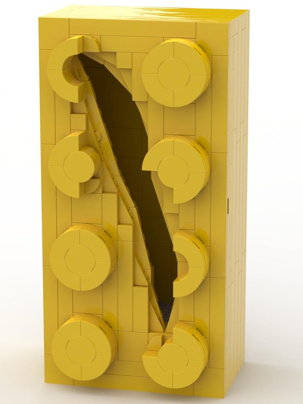 Lego 2x4 Slashed Brick