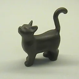 Animal, Cat, Standing [Plain] / Dark Gray