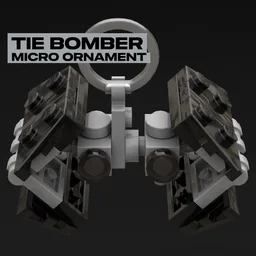 TIE Bomber Micro Ornament