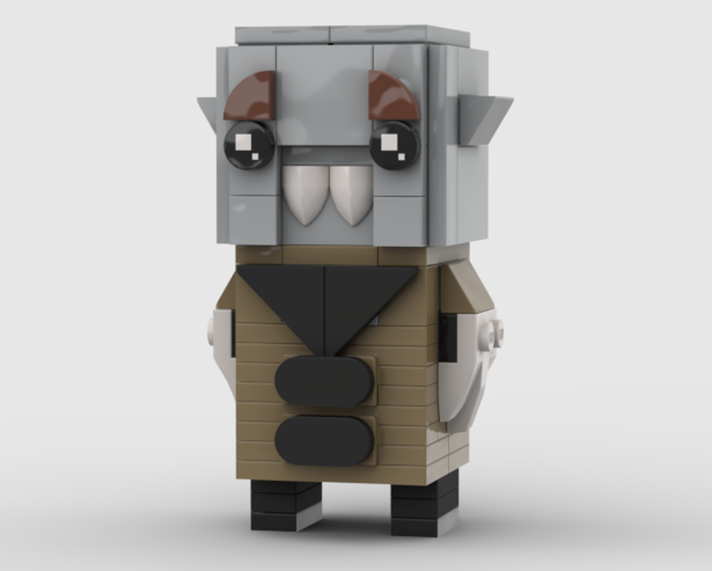 Lego Count Orlok (Nosferatu) w/ Eyebrows