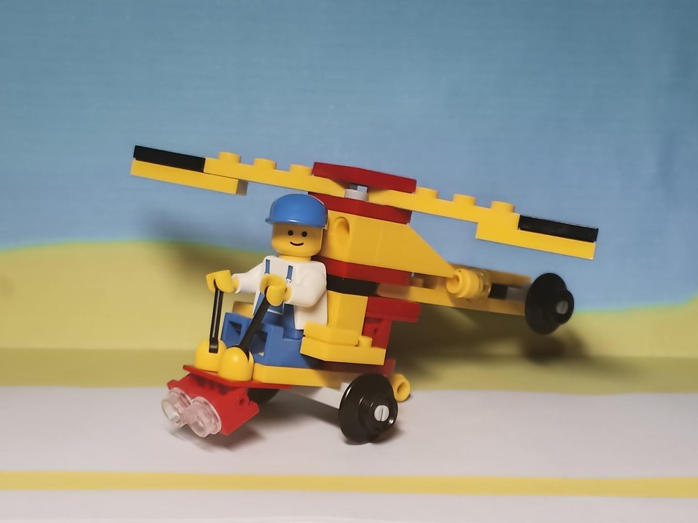 Lego 4525 helicopter