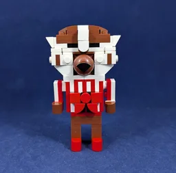 Lego Wisconsin Bucky Badger Mini Mascot