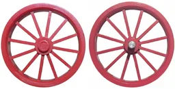 Wheel Spoked Large