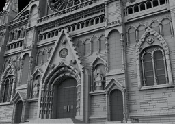 Gothic Cathedral Facade