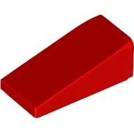 Brick Sloped 18° 2 x 1 x 2/3 / Red