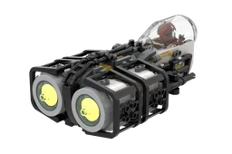Externally Framed Spaceship