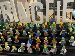 The Simpsons - Minifigures Display Stand