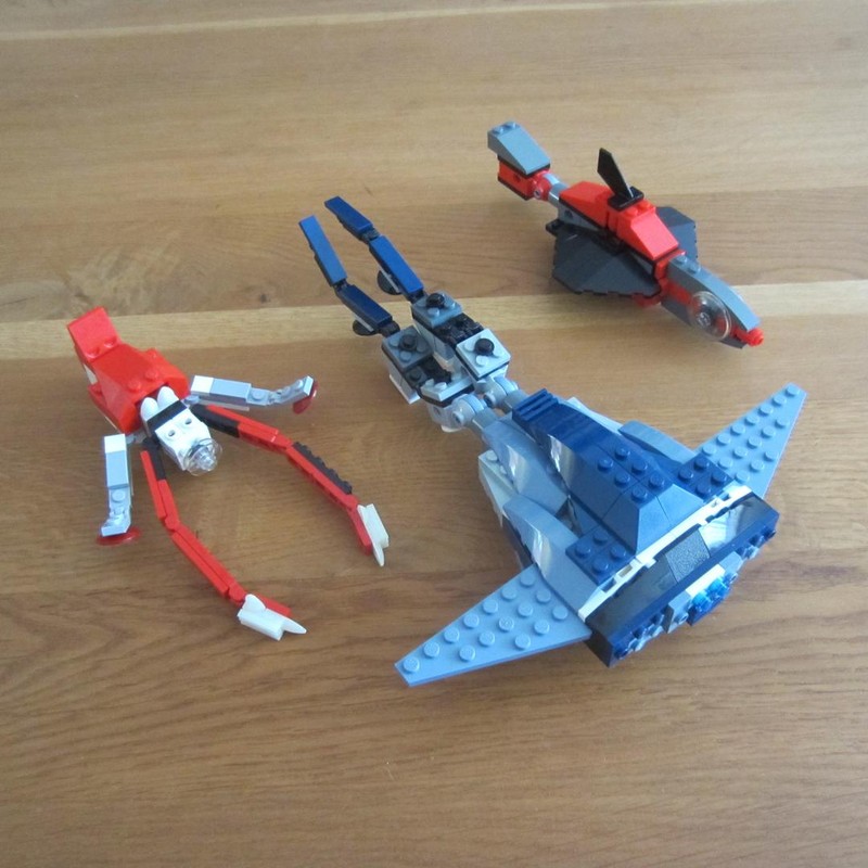 Lego 4506 Scarlet sniper & Ghosttail
