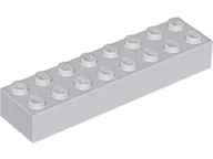Brick 2 x 8 / Light Bluish Gray