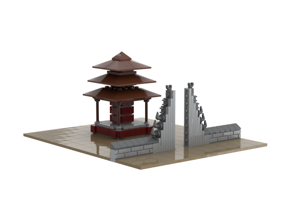 Lego Bali temple