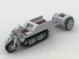 Sd.Kfz.2 Kettenkrad with Trailer