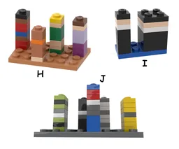 Micro blocky caracters #2