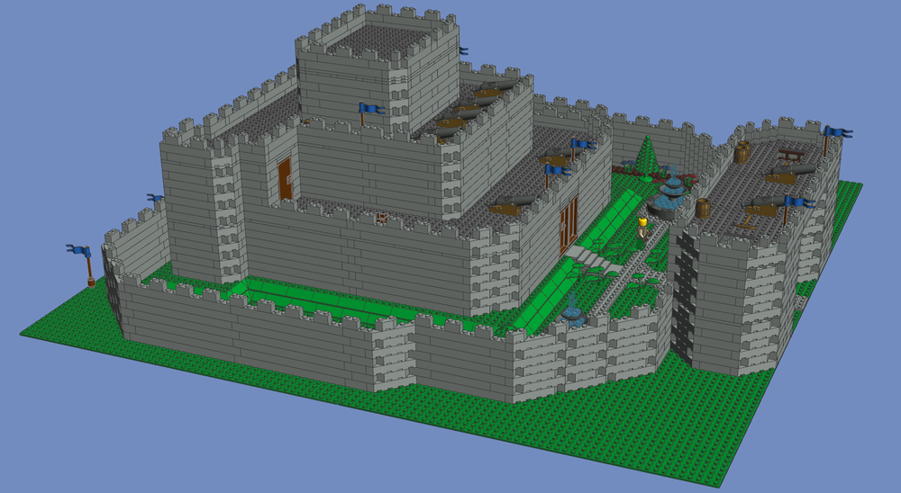 Lego Lumbridge Castle | Old School RuneScape
