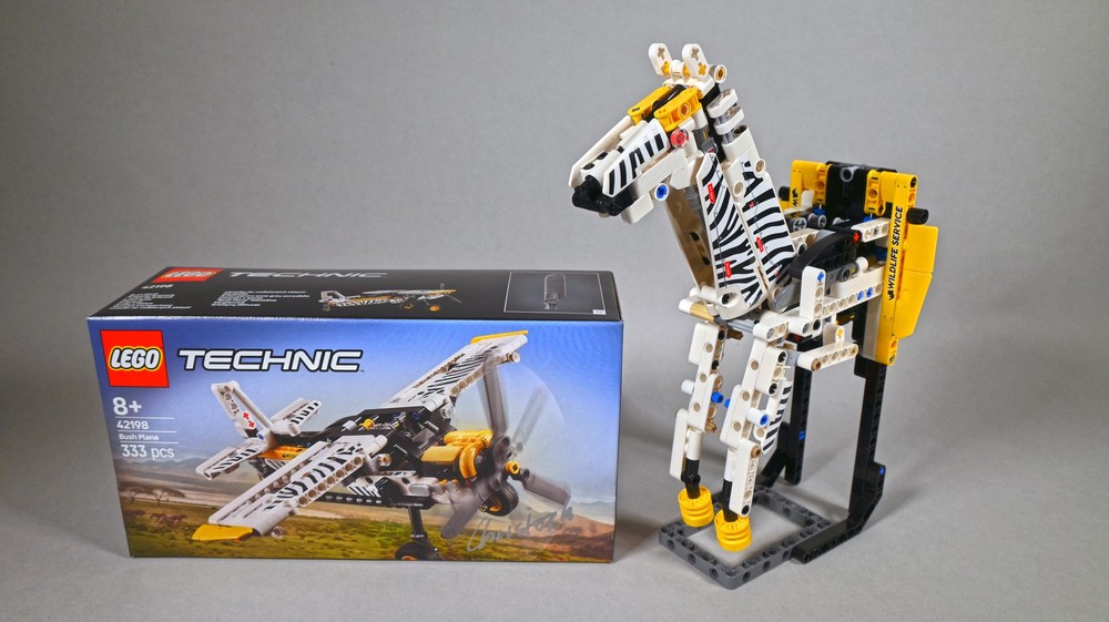 Lego 42198 Zebra (Bush Plane Alternate Model)