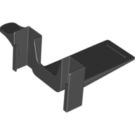 Lego Duplo Forklift Plate / Black