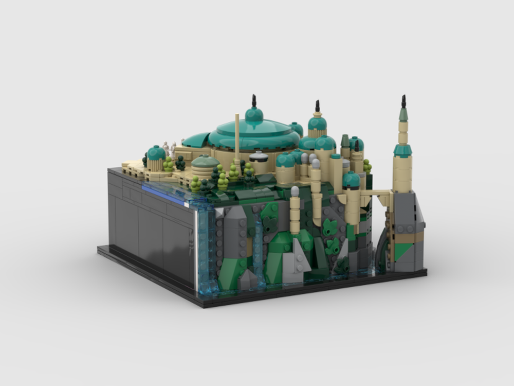 Lego Theed - Diorama