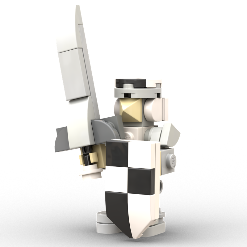 Lego Medieval Royal Guard Knight with Sword