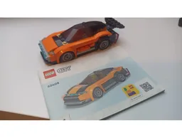 Orange hypercar