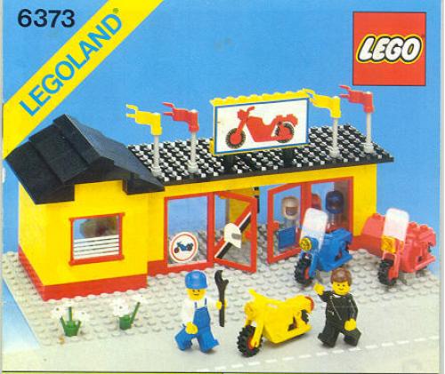 Lego Motorcycle Shop