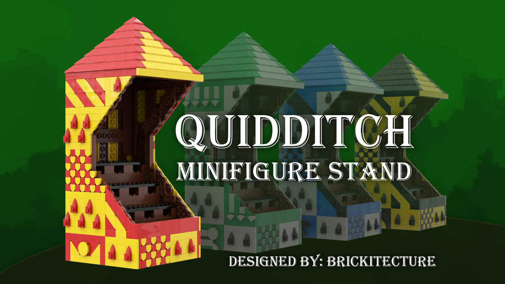 Lego HP House Minifigure Stand