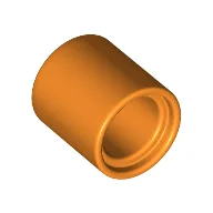 Technic Pin Connector Round 1L [Beam] / Orange
