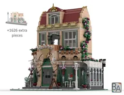 Café Fleur V2 - Modification of Set 10362