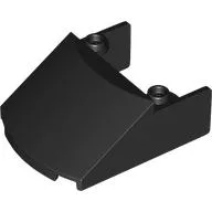 Windscreen 5 x 4 x 1 1/3 / Black