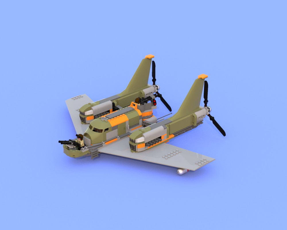 Lego Royal Albatross special cargo transport