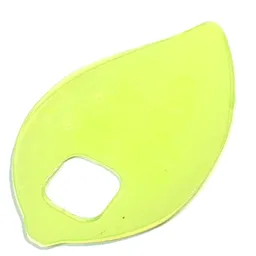 Clikits Icon Accent, Leaf 4 1/2 x 2 1/2 / Trans-Light Bright Green