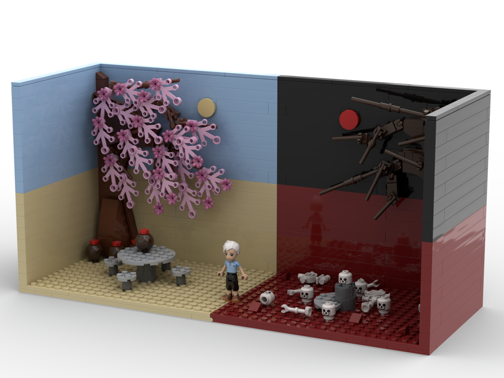 Lego One thought heaven, one thought hell