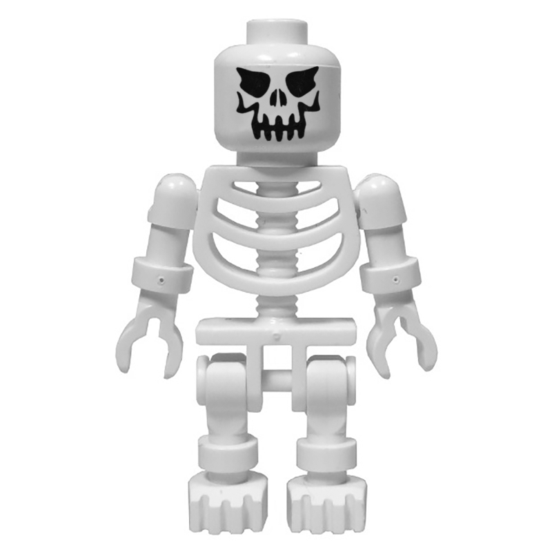 Lego Skeleton, Evil Face, Ball Joint Arms