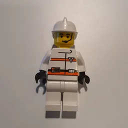 Res-Q - White Torso, White Legs, White Helmet