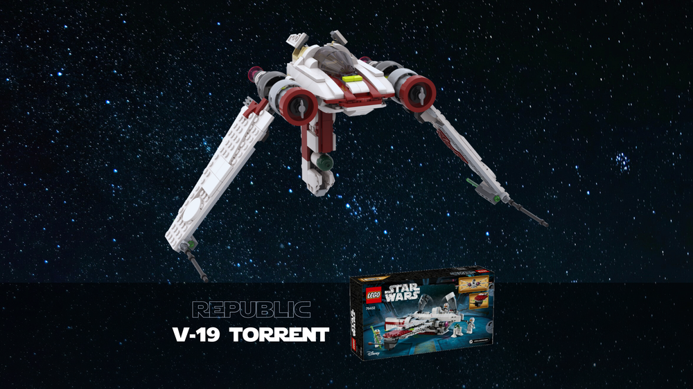 Lego V-19 Torrent - 75402 alternative