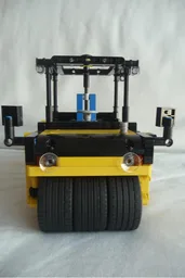 Tandem road roller