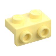 Lego Bracket 1 x 2 - 1 x 2 / Bright Light Yellow