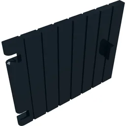 Door 1 x 4 x 3 / Black
