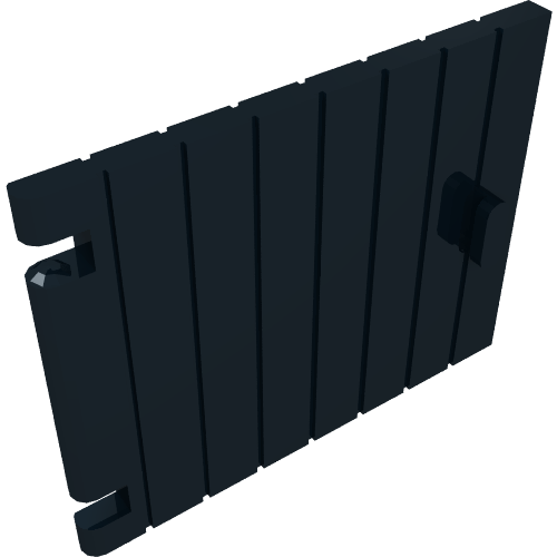 Lego Door 1 x 4 x 3 / Black