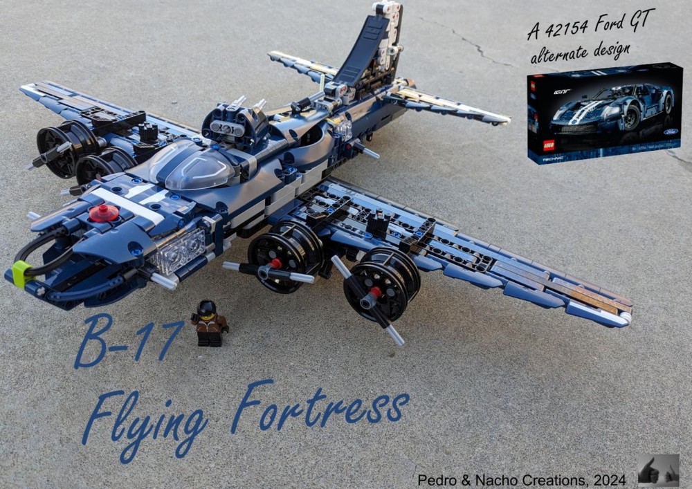 Lego B-17 Flying Fortress (42154 Ford GT)
