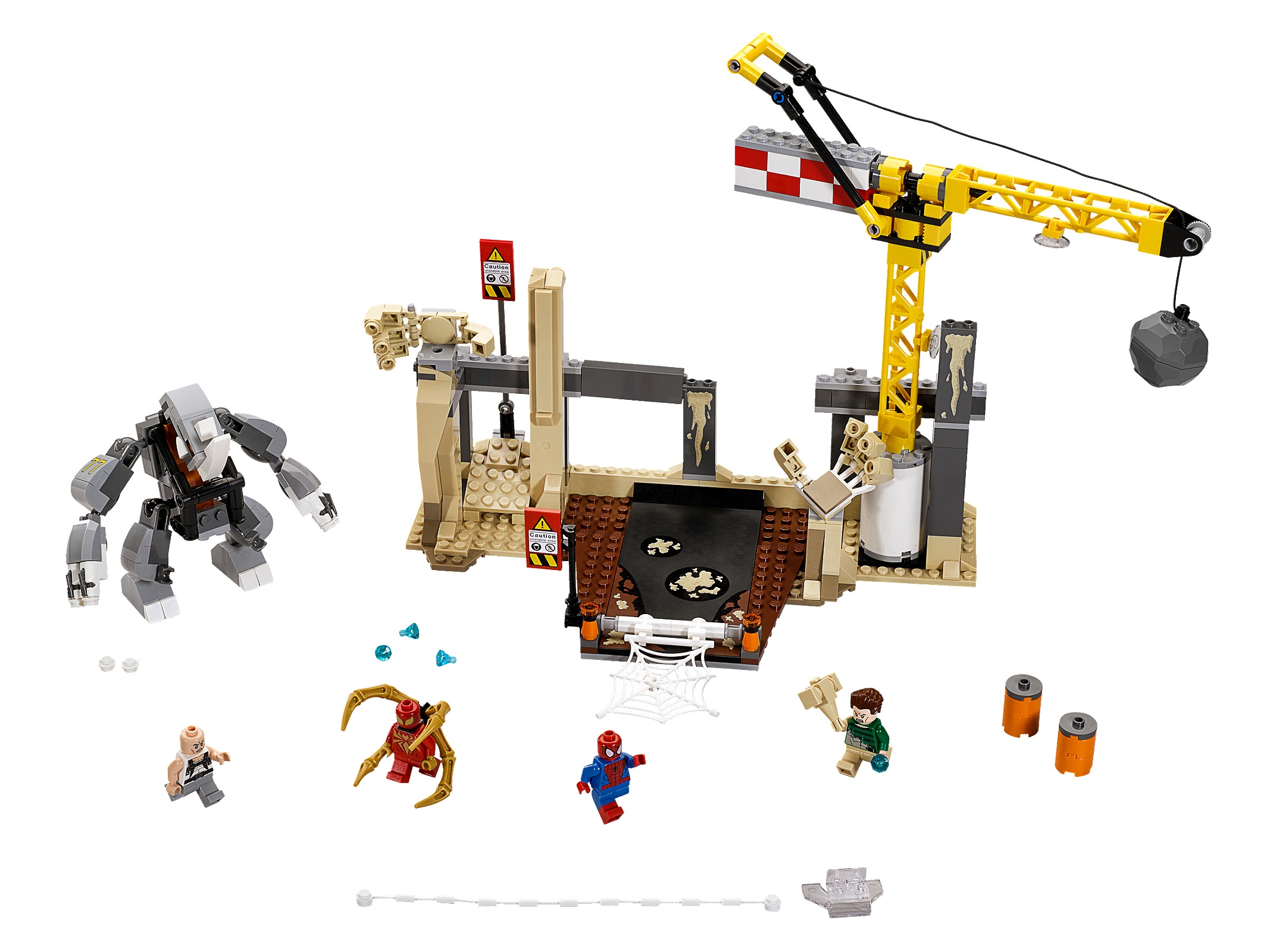Lego Rhino and Sandman Super Villain Team-up