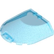 Lego Windscreen 6 x 6 x 1 1/3 / Opal Trans-Dark Blue